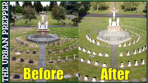 Cleaning the Gravestones of 100 Nuns