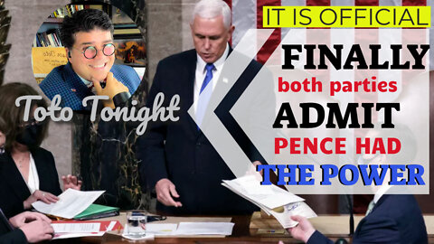 Toto Tonight LIVE @8CENTRAL 7/21/22 - "It is OFFICIAL - Both Parties Agree - PENCE HAD THE POWER"