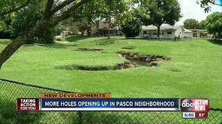 4 additional holes open up in Pasco County neighborhood, 20 total