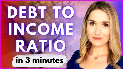 🚨 Personal Finance Simplified: Debt To Income Ratio Explained In 3 Minutes