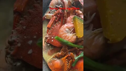 Seafoods with gulay! #shorts #short #foodie #food #foodlover