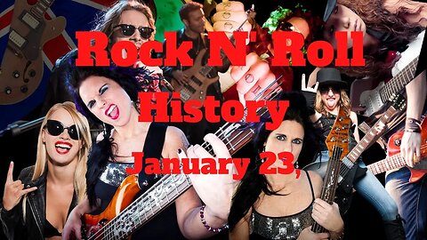 Rock N' Roll History : January 23,