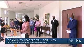 Community leaders call for unity