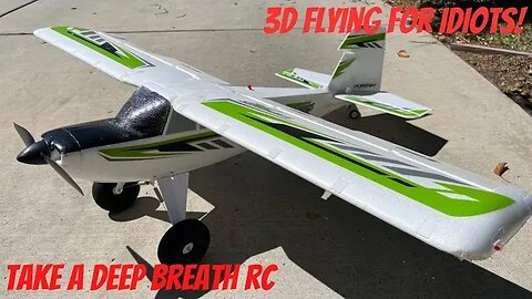 3D Flying for Idiots with the Eflite Timber X!