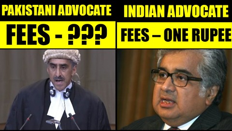 Fees Charged By Advocates Of India & Pakistan Kulbhushan Jadhav News Report