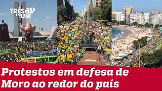 Cidades de todo o Brasil realizam manifestações pró-Lava Jato