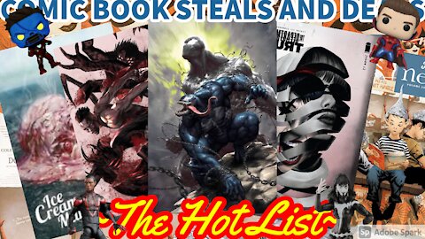 CBS&D Presents: The Hot List ~ Your Daily Report of the Hot New Variant Comics!!