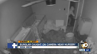 Military dad wants burglar caught