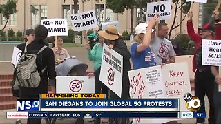 San Diegans to join global 5G protests