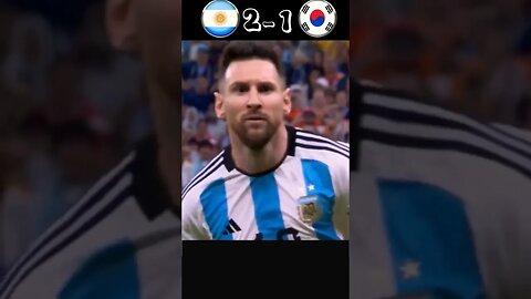 Argentina VS South Korea FIFA World Cup 2026 Finals Highlights 🔥🔥 #worldcup #football #shorts