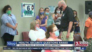 Health/Security Questions Raised at OPS Board Meeting