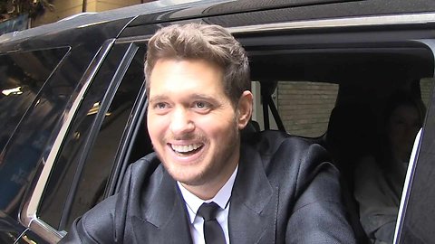 Michael Bublé Says Fans Knew When He Was Covered In Baby Puke