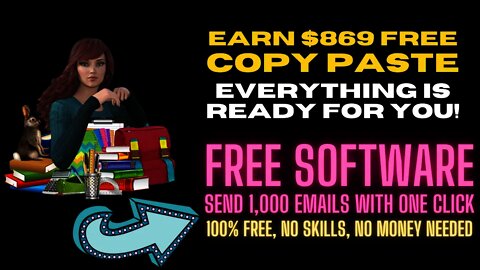 FREE SOFTWARE MAKE YOU $869, Copy And Paste, Make Money Online, Remote Work