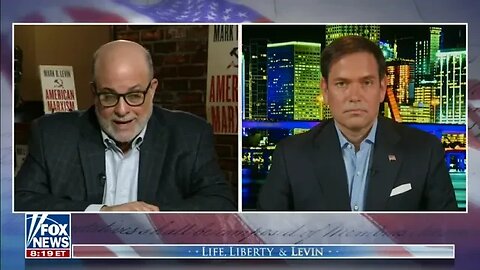 Senator Rubio Joins Mark Levin to Discuss the Fight for Freedom in Cuba
