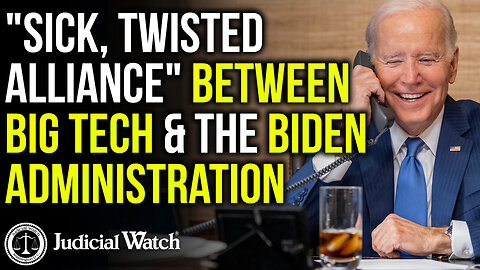 FARRELL: "Sick, Twisted Alliance" Between Big Tech & the Biden Administration