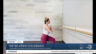 The Barre Standard in Arvada has taken their business online