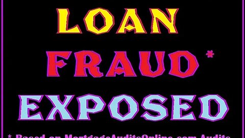 Bank Crashes - Bank Runs - Loan Fraud Too !!! 96% Success finding Fraud.