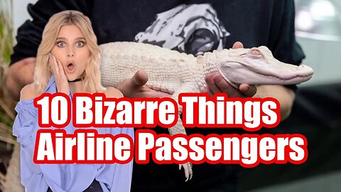 10 Bizarre Things Airline Passengers Have Hidden in Luggage