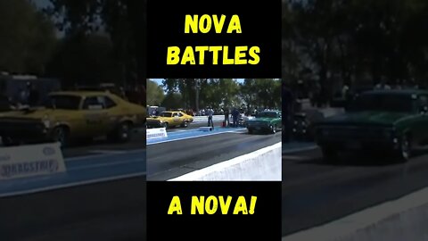 Chevy Nova vs. Chevy Nova! Who Won? #shorts