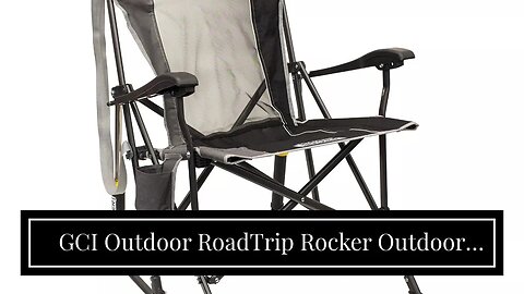 GCI Outdoor RoadTrip Rocker Outdoor Rocking Chair