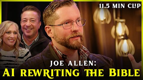 AI rewriting the Bible so that it is "Correct" - Joe Allen | Flyover Clip