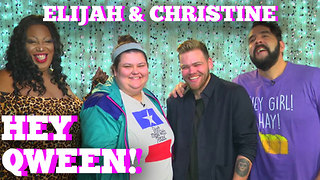 Elijah Daniel & Christine Sydelko on Hey Qween! PROMO