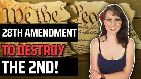 28th Amendment Proposed to Destroy the 2nd Amendment!