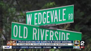 Police searching for suspects in shooting of teen, 41-year-old