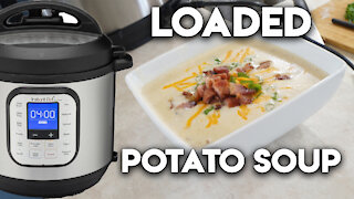 Instant Pot Wednesdays: Loaded Baked Potato Soup