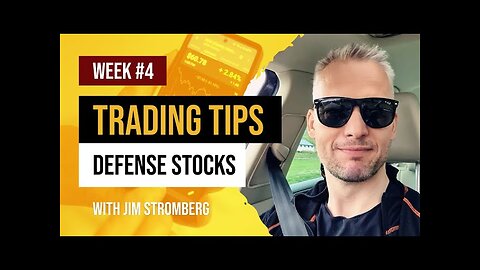Stock Market Week #4/2024 - How To Make Money On The Defense Stocks (WW3)
