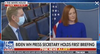 Biden WH Press Secretary’s briefing held a much different tune than Trump’s