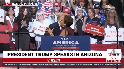 PRESIDENT TRUMP WIPES THE FLOOR WITH DEEP STATE: PATRIOTS RALLY IN PRESCOTT VALLEY, AZ 7.22.22