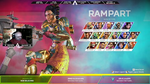 Winning with Rampart in Apex Legends