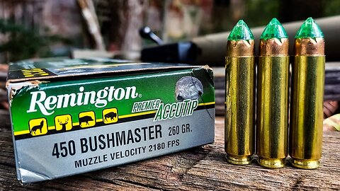 450 Bushmaster - Remington Premier Accutip #450bushmaster #remington #ammo