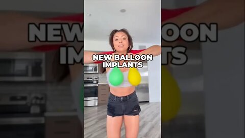 New Balloon Implants Are Effective 🎈 #shorts