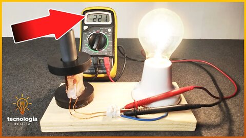 Energía Gratis Con Imanes 🧲💡💡 DIY | Energía Magnética Infinita | Método 2022