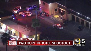 Two hospitalized after shooting near Sky Harbor Airport