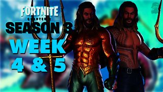 How to Unlock AQUAMAN & ALTERNATE SKIN in Fortnite (Weeks 4 & 5)