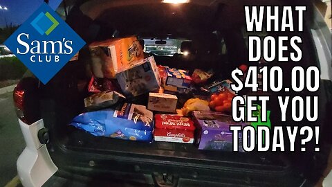 SAM'S CLUB | HUGE HAUL! | WHAT DID I BUY? | @samsclub