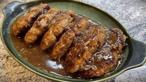 Salisbury Steak I Ground Chicken Salisbury Steak Recipe