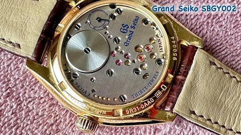 Grand Seiko SBGY002 18k Yellow GOLD iPhone 14 Pro