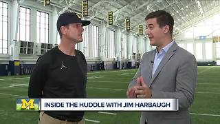 Inside the Huddle with Jim Harbaugh: after win over SMU