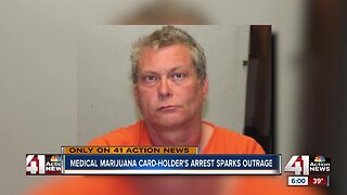 Medical marijuana card-holder’s possession arrest sparks outrage