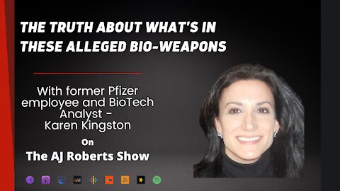 The TRUTH about what's in these bio-weapons with former Pfizer employeeKaren Kingston