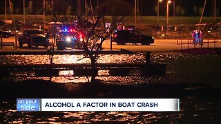 Alcohol a factor in boat crash near Edgewater Marina