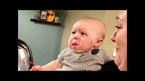 Funny Babies Scared Of Everything - Funny Baby Reactions