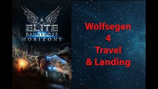 Elite Dangerous: Permit - Wolfsegen - 4 - Travel & Landing - [00132]