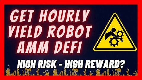 GET HOURLY Review ➡️ AMMDEFI ➡️ YIELD ROBOT Update ⚠️ My Risky Christmas Projects 🎅