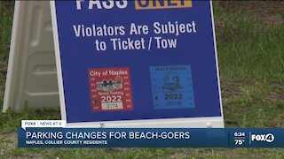 Naples limiting more beach parking to residents only