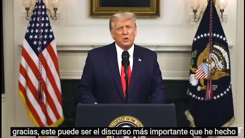 Presidente Trump: Este puede ser el discurso más importante que he pronunciado